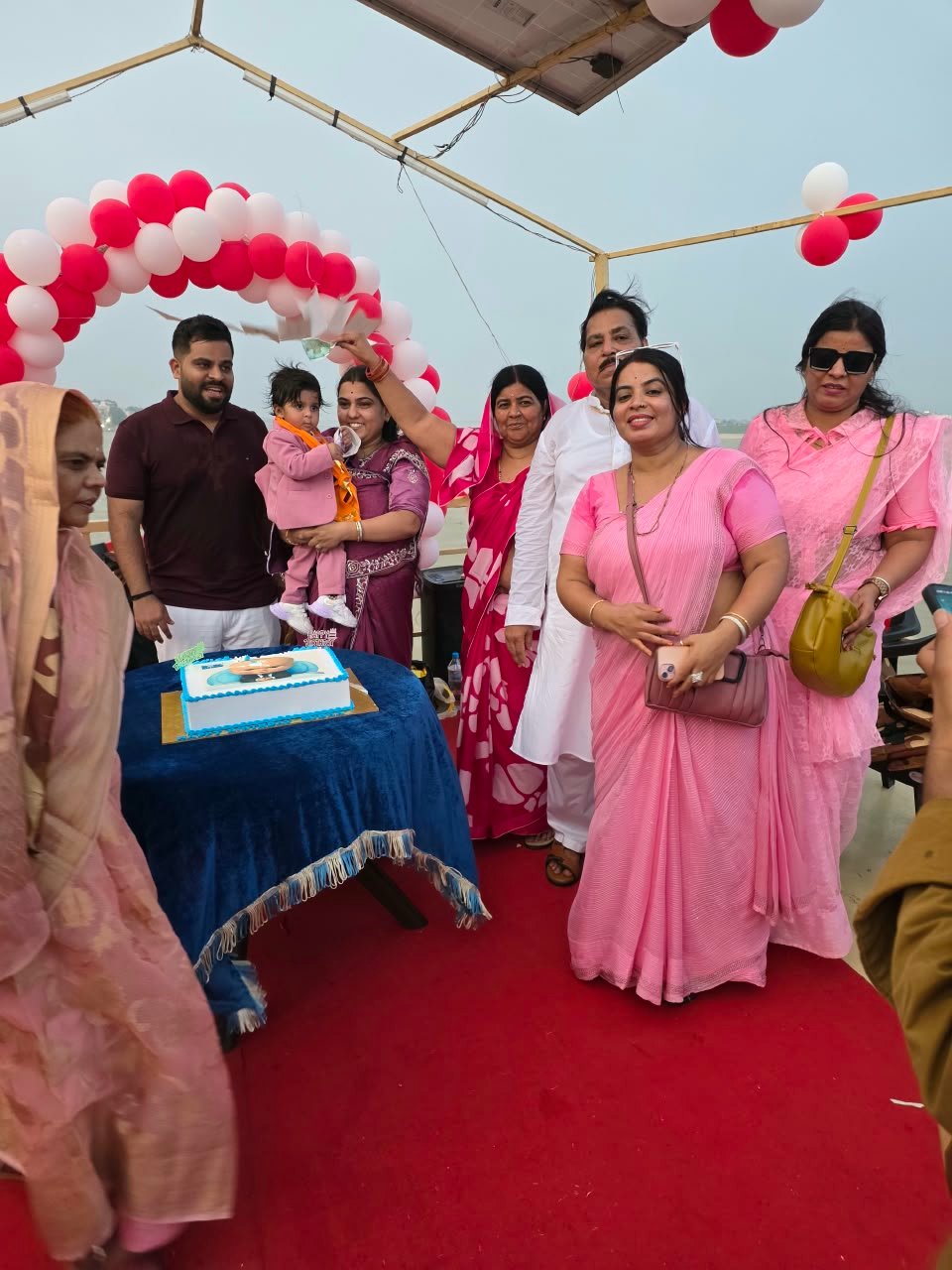 Birthday Celebration on Private Boat in Ganges River Varanasi - Shubh Travel