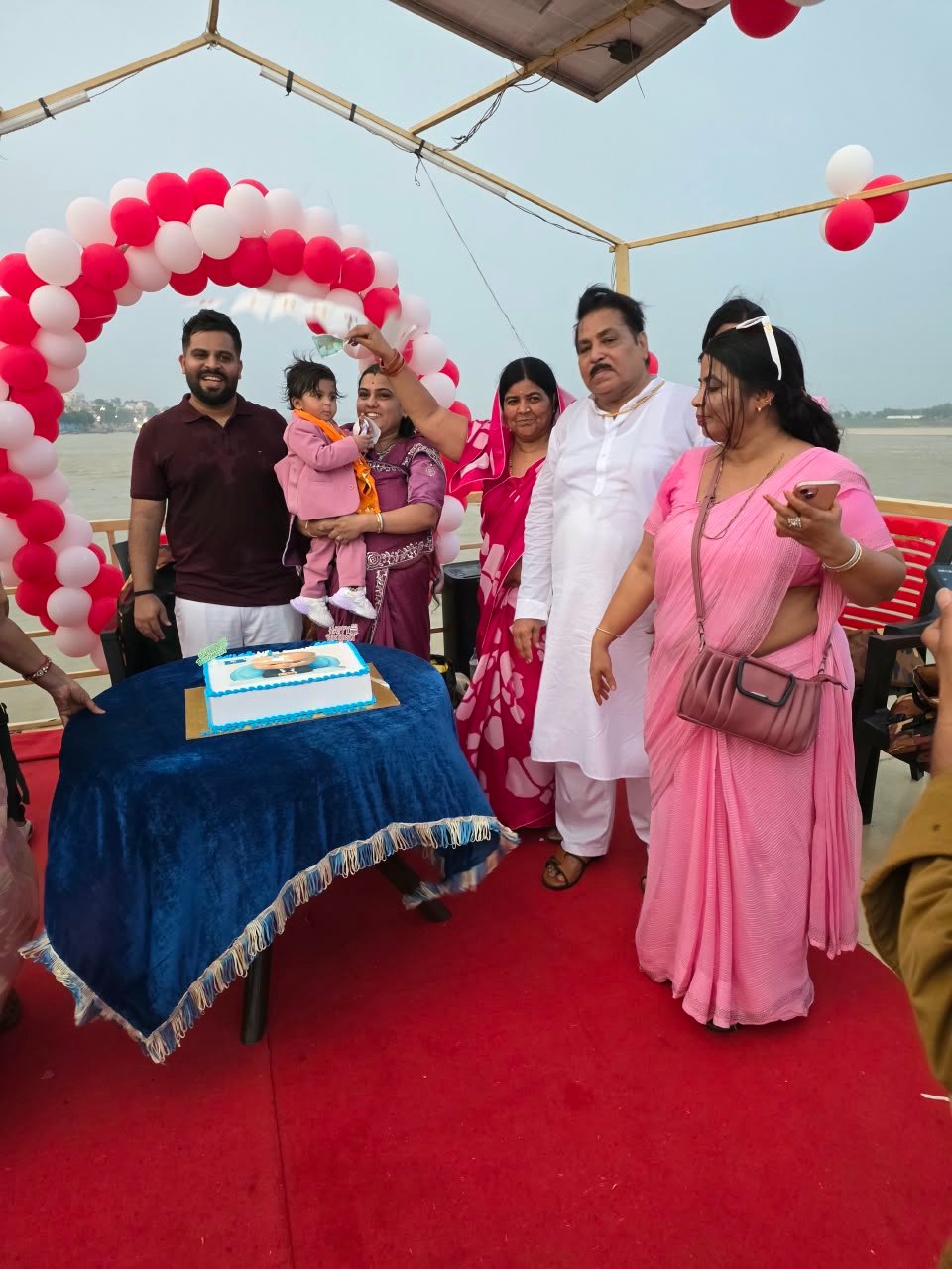 Birthday Celebration on Private Boat in Ganges River Varanasi - Shubh Travel