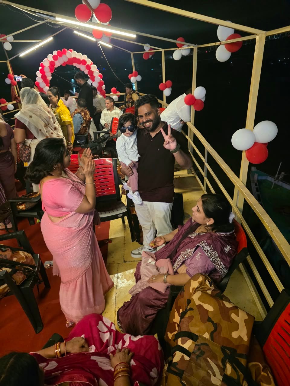 Birthday Celebration on Private Boat in Ganges River Varanasi - Shubh Travel