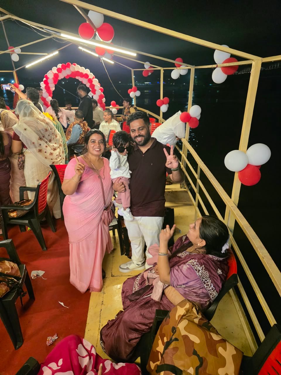 Birthday Celebration on Private Boat in Ganges River Varanasi - Shubh Travel