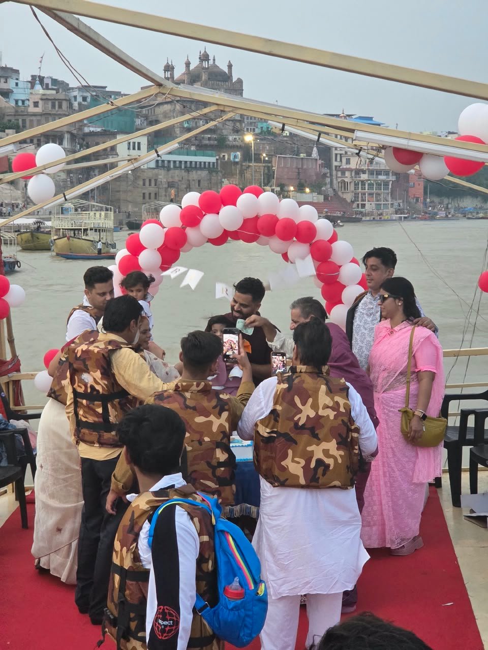 Birthday Celebration on Private Boat in Ganges River Varanasi - Shubh Travel