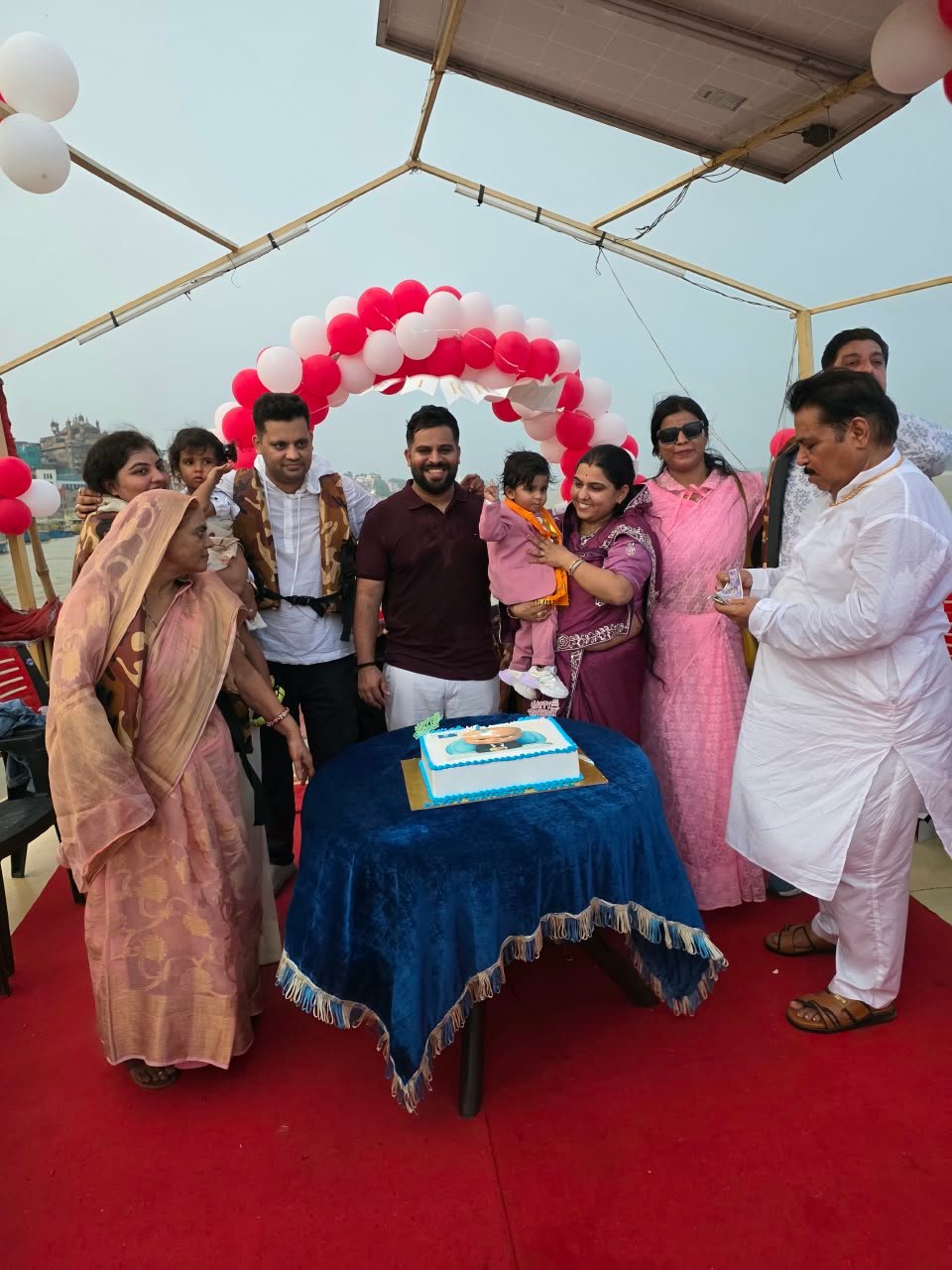 Birthday Celebration on Private Boat in Ganges River Varanasi - Shubh Travel