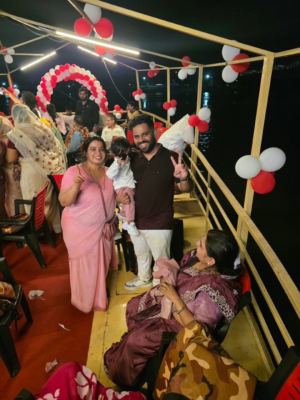 Birthday Celebration on Private Boat in Ganges River Varanasi - Shubh Travel