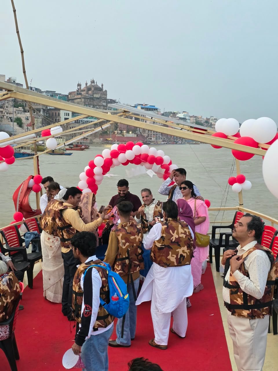 Birthday Celebration on Private Boat in Ganges River Varanasi - Shubh Travel
