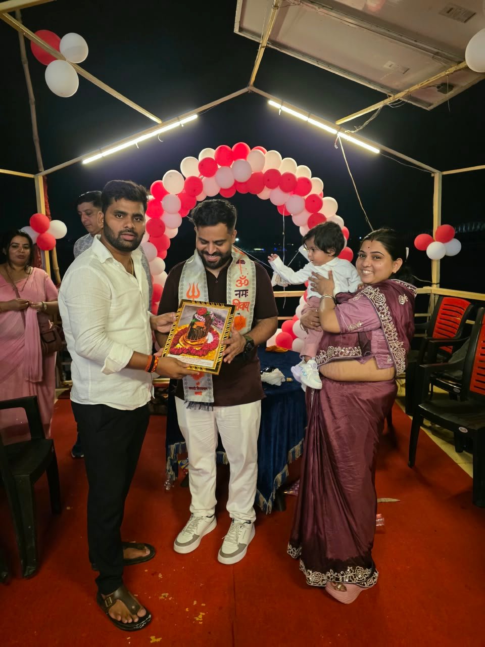 Birthday Celebration on Private Boat in Ganges River Varanasi - Shubh Travel