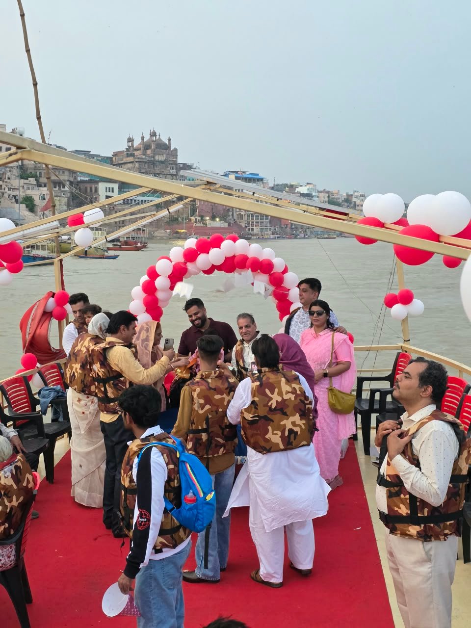 Birthday Celebration on Private Boat in Ganges River Varanasi - Shubh Travel